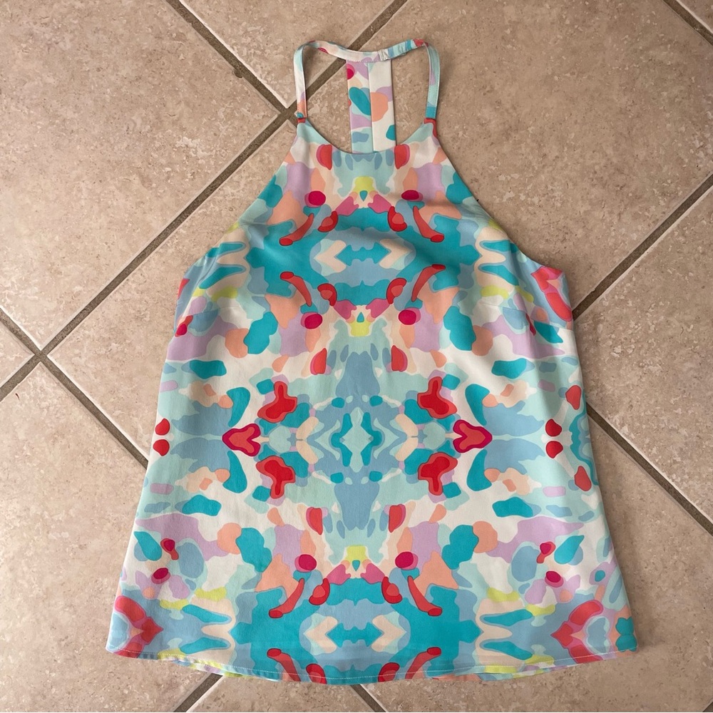 Annie Griffin Colorful Tank Top